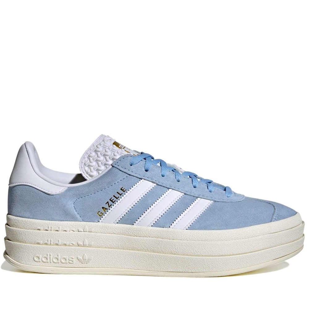 NWT SZ 6 Women’s Adidas
Gazelle Bold "Clear Sky Blue" platform sneakers